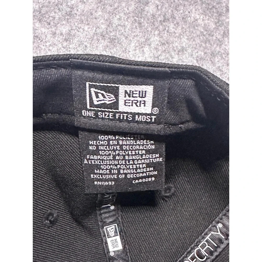New Era 9FORTY A-Frame Los Angeles Dodgers MLB Re-Dub Black Gold Snapback Cap - Picture 4 of 5